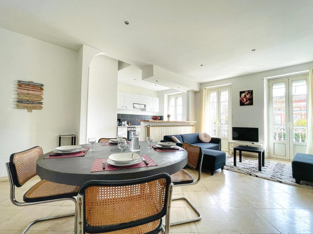 La Terrasse Occitane - Coeur De Ville Avec Parking Apartman Gaillac Kültér fotó
