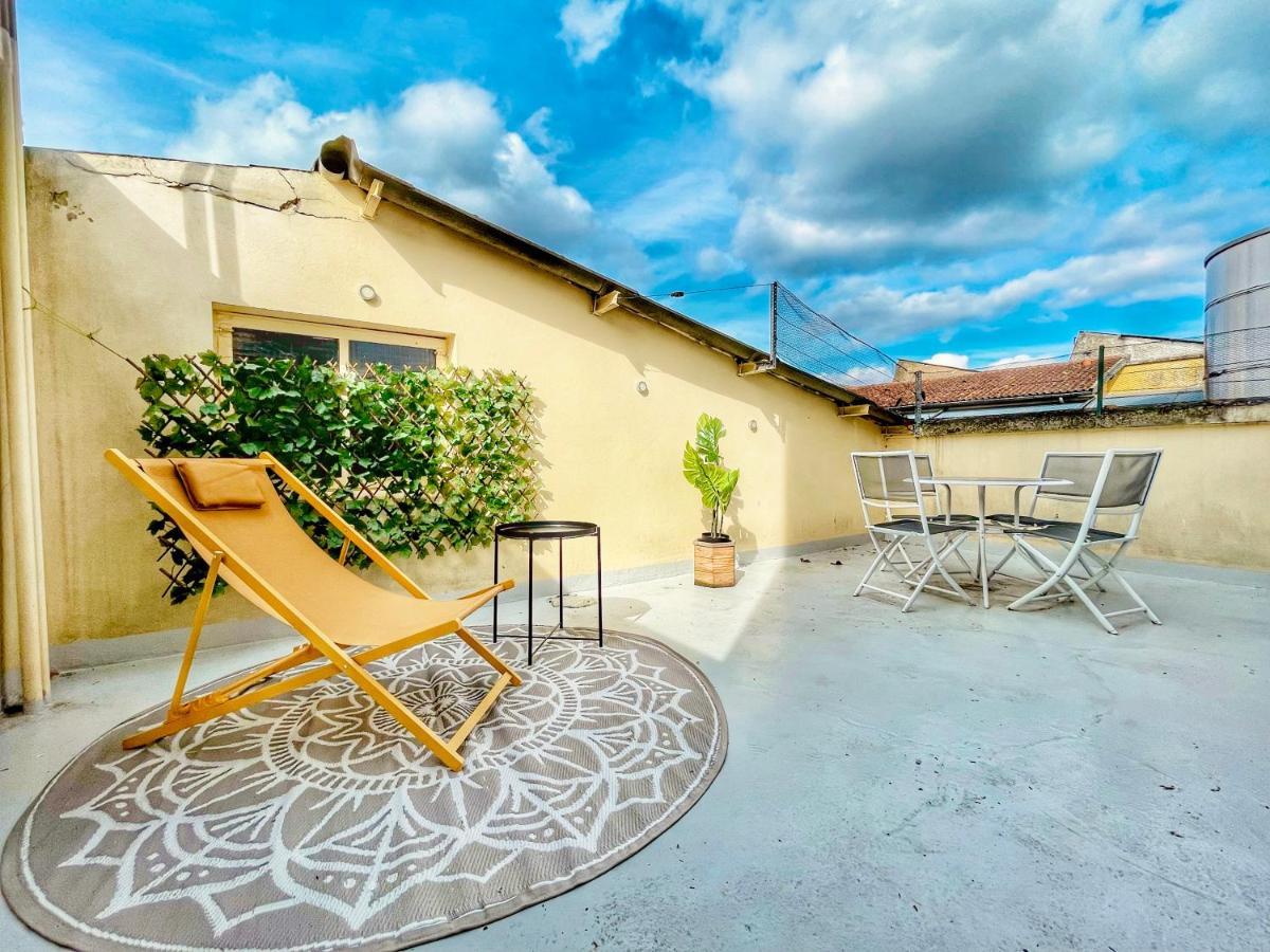 La Terrasse Occitane - Coeur De Ville Avec Parking Apartman Gaillac Kültér fotó